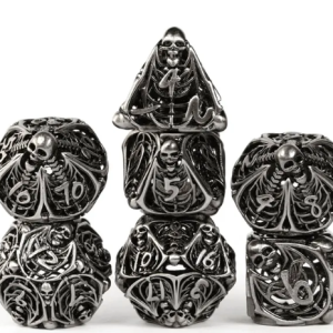 Ossuary Metal Dice Set
