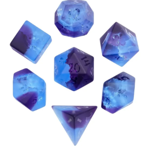 Nebulis Glass Dice Set