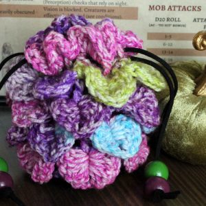 Witching Hour Handmade Halloween Dice Bag