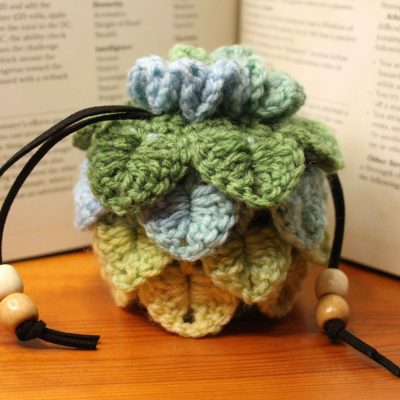 Handmade Acid Dragon Egg Dice Bag