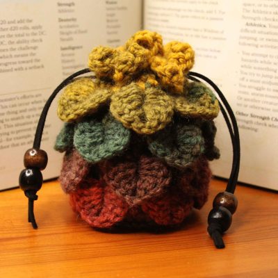 Handmade Earth Dragon Egg Dice Bag