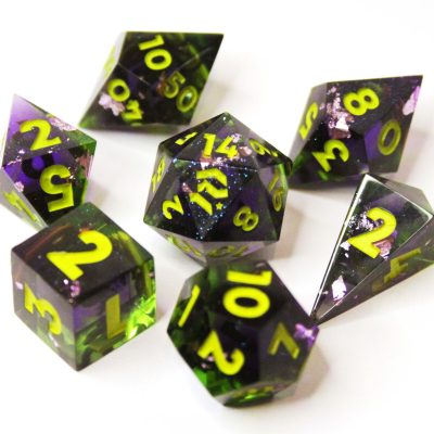 Poisoners Set Handmade Dice